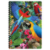 3D LiveLife 80 Page Notebooks - Parrot Pandemonia