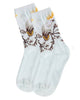 MeMoi Cockatoo Limited Edition Art Crew Socks