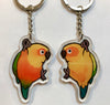 Sun/Jenday Keychain
