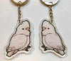 Goffins Cockatoo Keychain