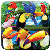 3D LiveLife Cork Coasters - Toucan Paradise