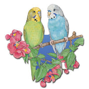 Parrot Parakeet Magnet Wooden