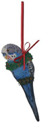 Blue Parakeet Ornament