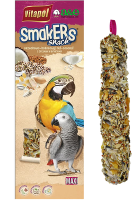 Parrot Maxi Smakers - nut/coconut