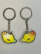 Yellow Lovebird Keychain