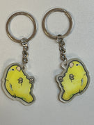 Yellow Parrotlet Keychain