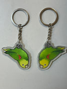 Double Yellow Headed Amazon Keychain