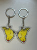 Yellow Indian Ringneck Keychain